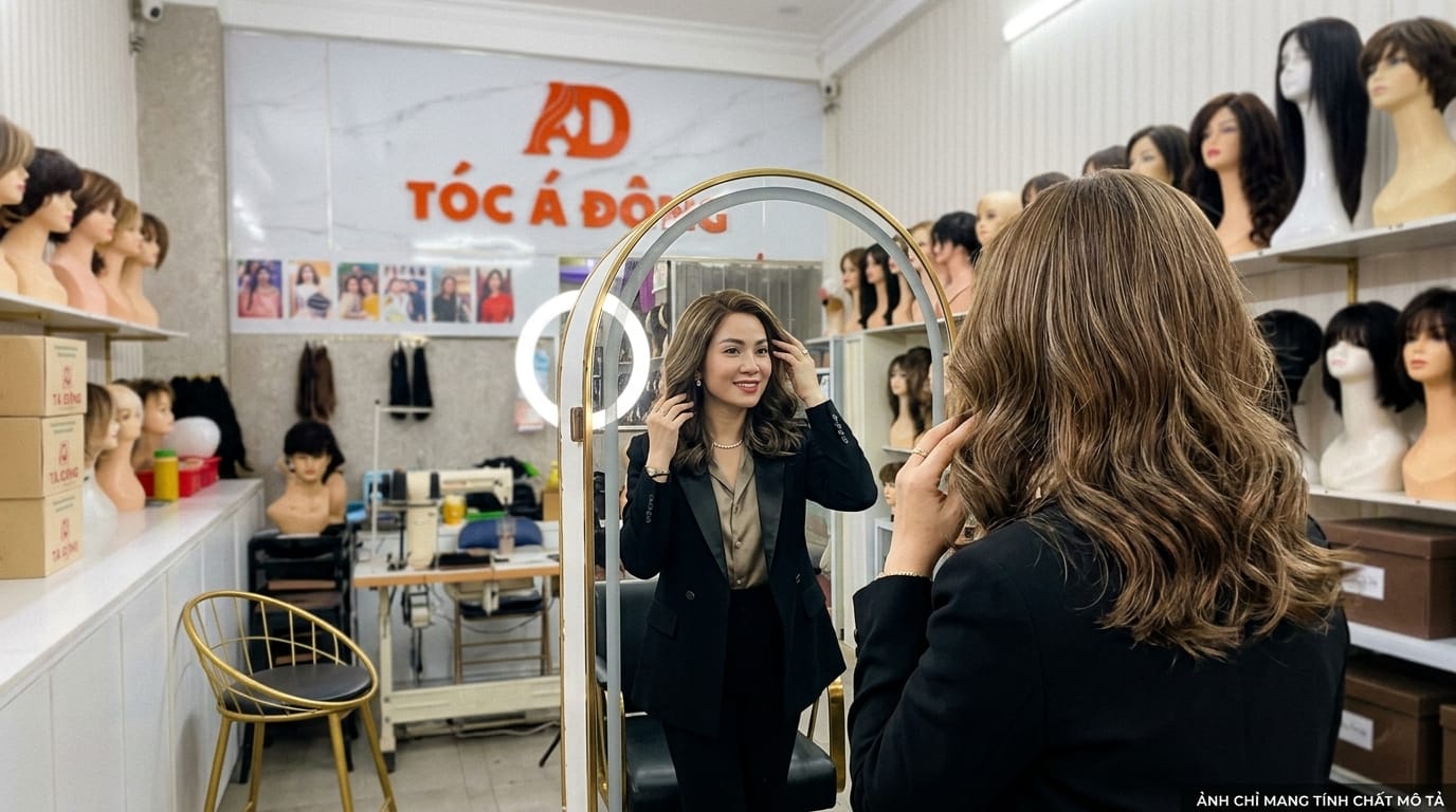 Bí Quyết Chọn Tóc Giả Cao Cấp Bình Dương: Giải Pháp Tóc Thật Dệt Thủ Công Lấy Lại Phong Độ Đỉnh Cao