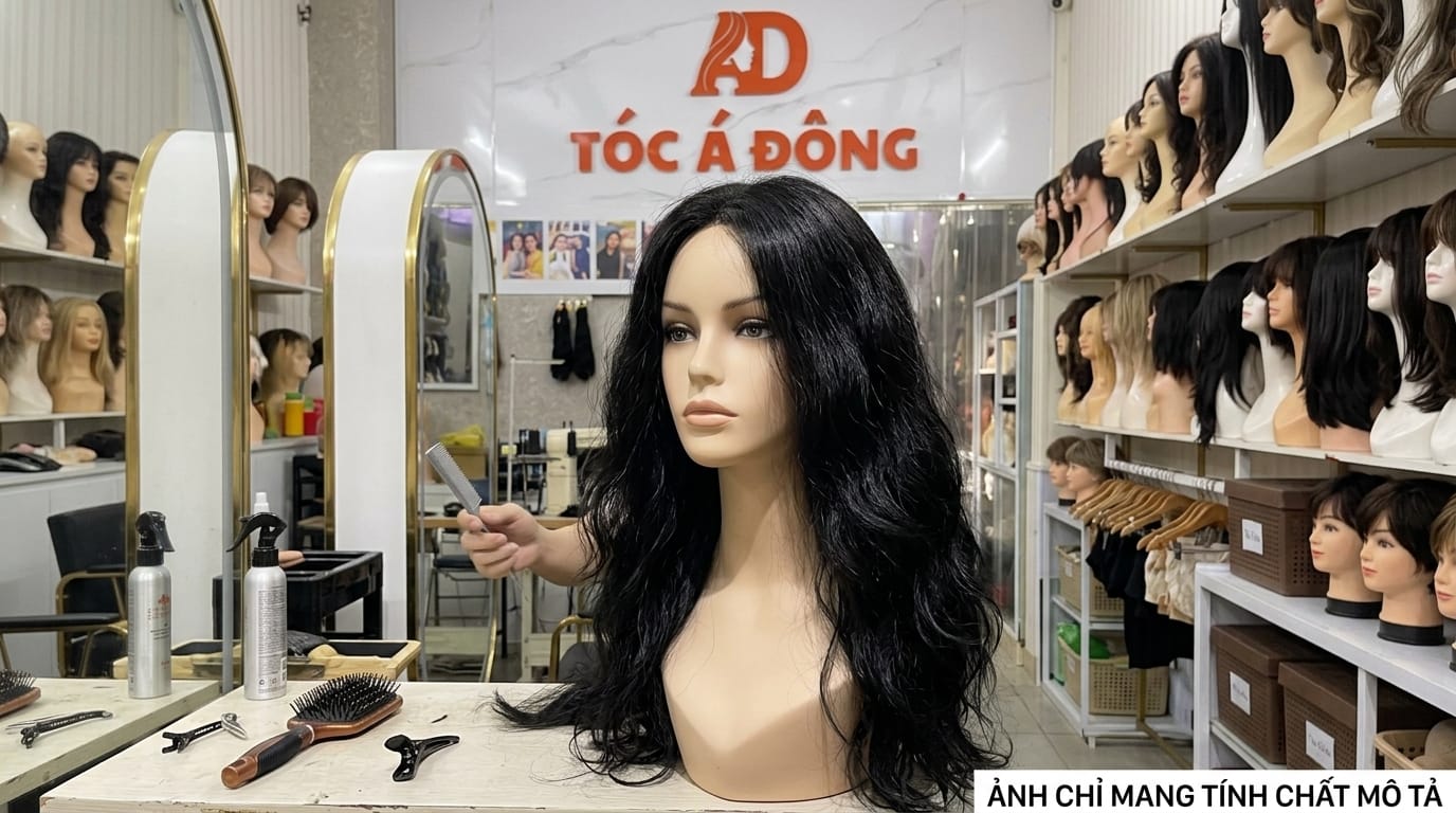 Tóc Giả Làm Từ Tóc Thật Chưa Nhuộm Chưa Uốn: Giải Mã Giá Trị Vượt Trội Của Chất Liệu Raw Virgin Hair