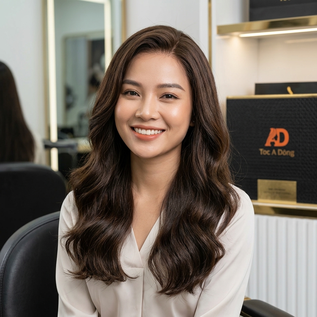 Vẻ đẹp tự nhiên không tì vết nhờ tóc giả gia công theo yêu cầu 100% tóc thật