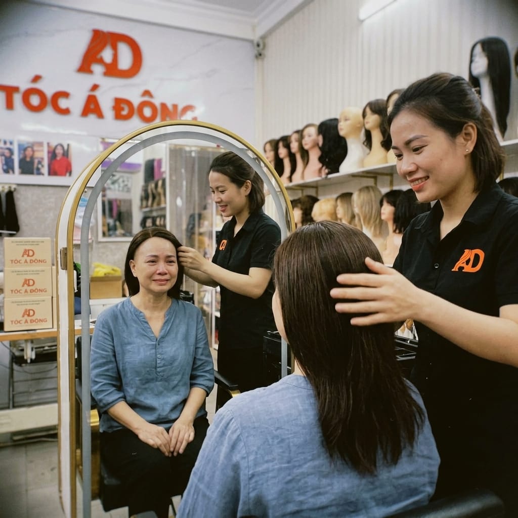 Cách Chọn Tóc Giả Cho Người Đang Điều Trị Ung Thư Giúp Lấy Lại Tự Tin