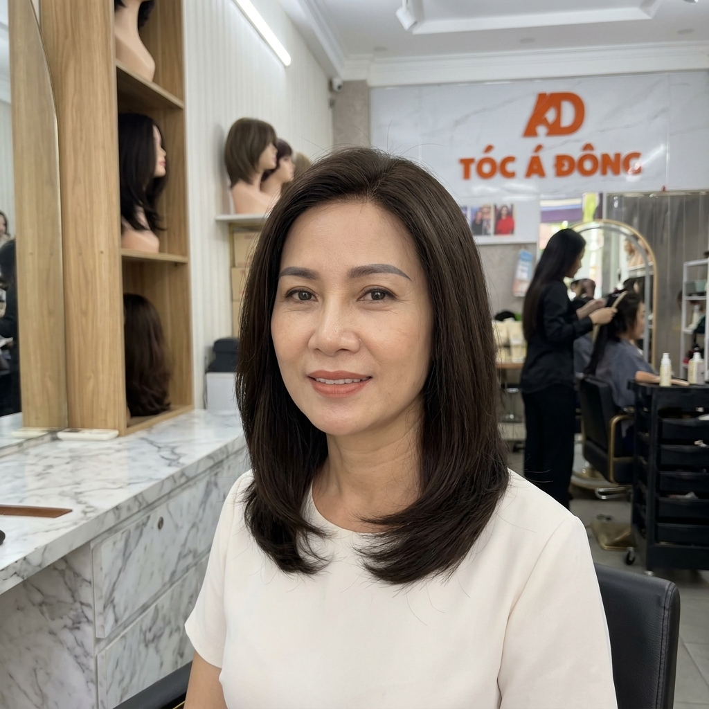 Giải Đáp Trực Diện: Mua Tóc Giả Trung Niên Cao Cấp Bằng Tóc Thật Khác Gì Hàng Chợ?