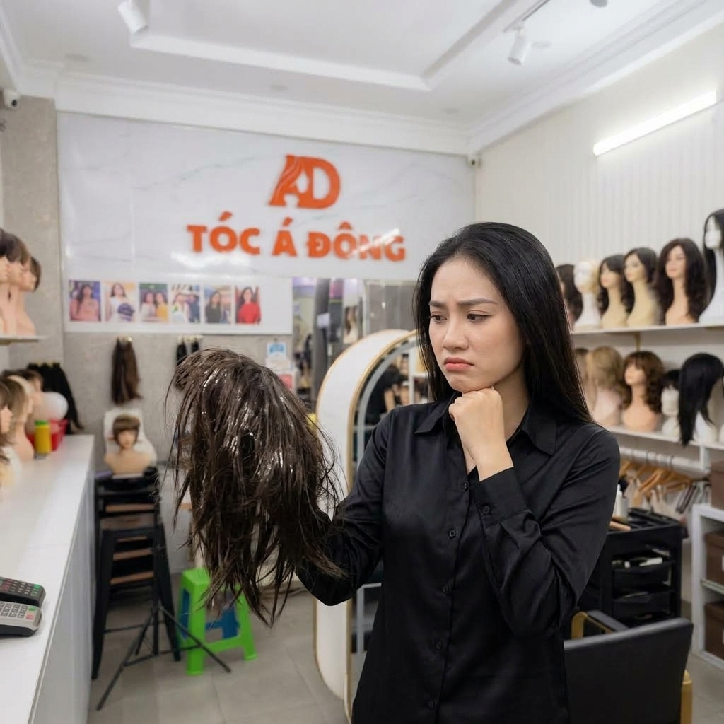 Sự Thật Ngã Ngửa Khi Mua Tóc Giả Thật Ở Thủ Đức: Tiền Mất Tật Mang Vì Tin Lầm 