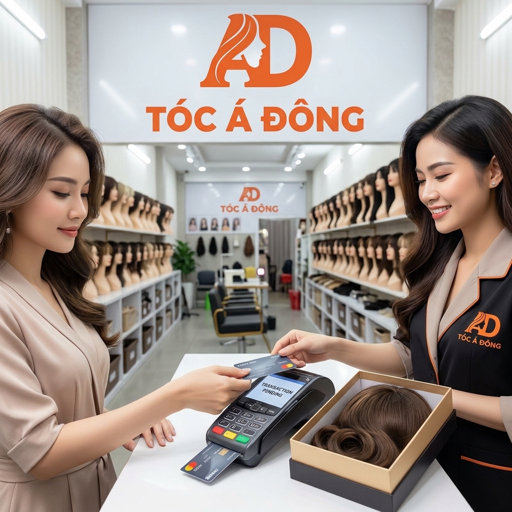 Mua Tóc Giả Trả Góp Qua Thẻ Tín Dụng: Giải Pháp Thông Minh Sở Hữu Tóc Thật Cao Cấp