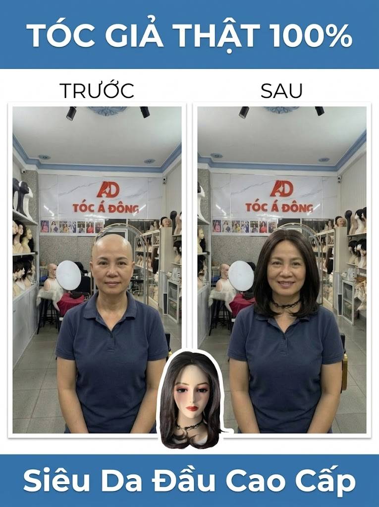 Tóc Lở 40cm Nguyên Đầu Nữ