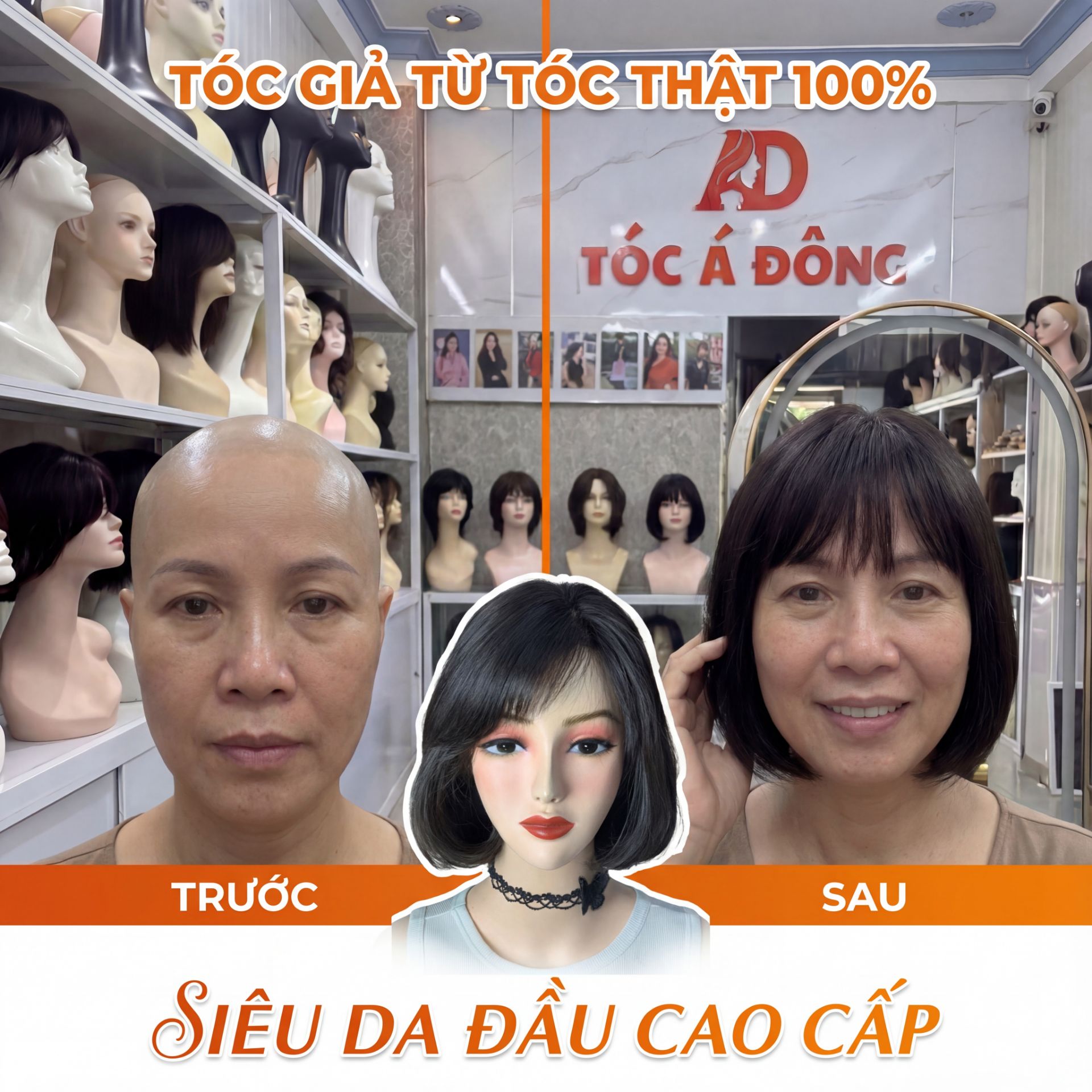 Tóc Ngắn Nguyên Đầu Nữ
