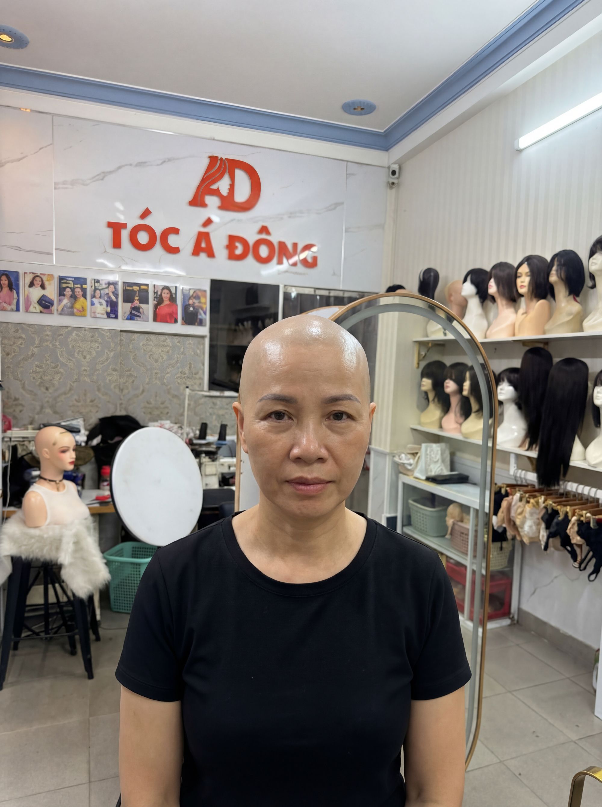 Tóc Lở 50cm Nguyên Đầu Nữ