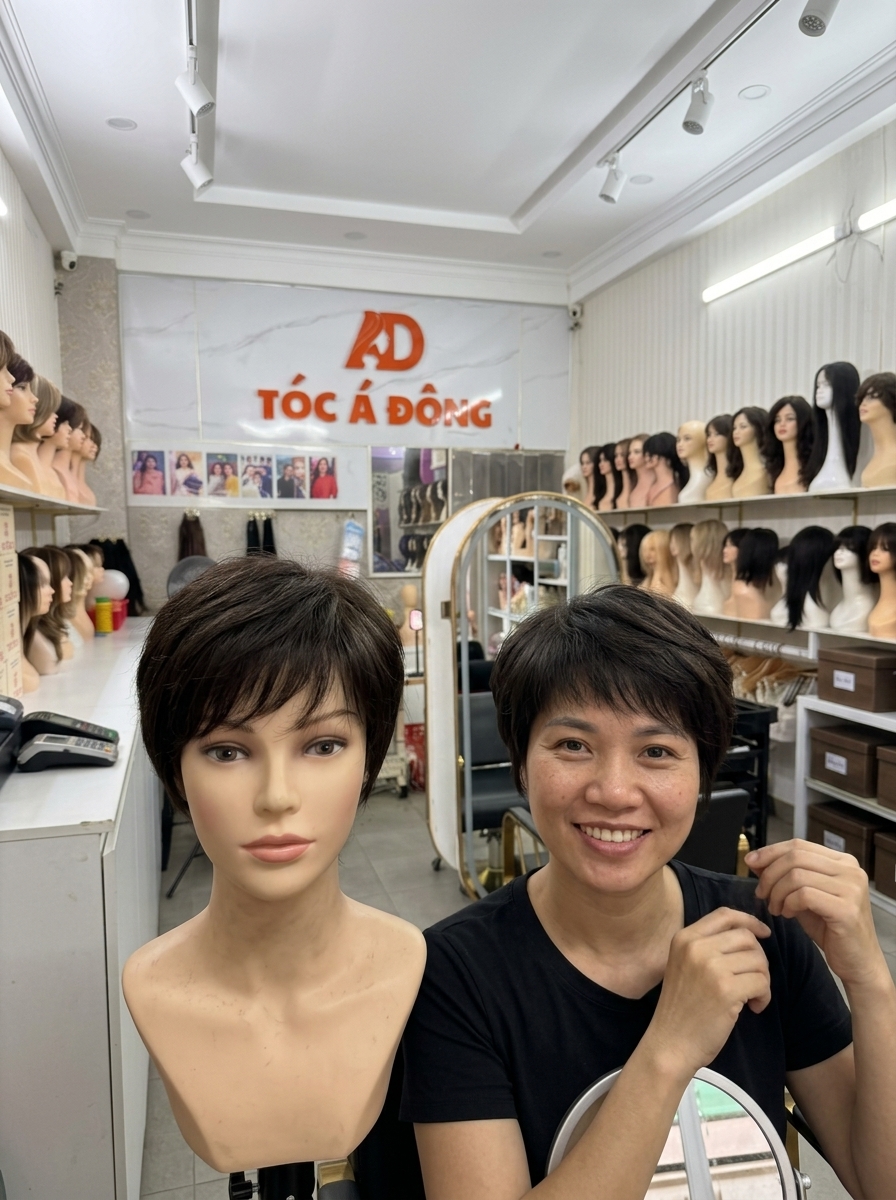 Tóc Tém Nguyên Đầu Nữ